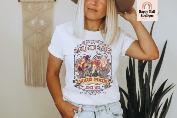 Halloween Sanderson Sisters Shirt Plus Size Comfort Colors
