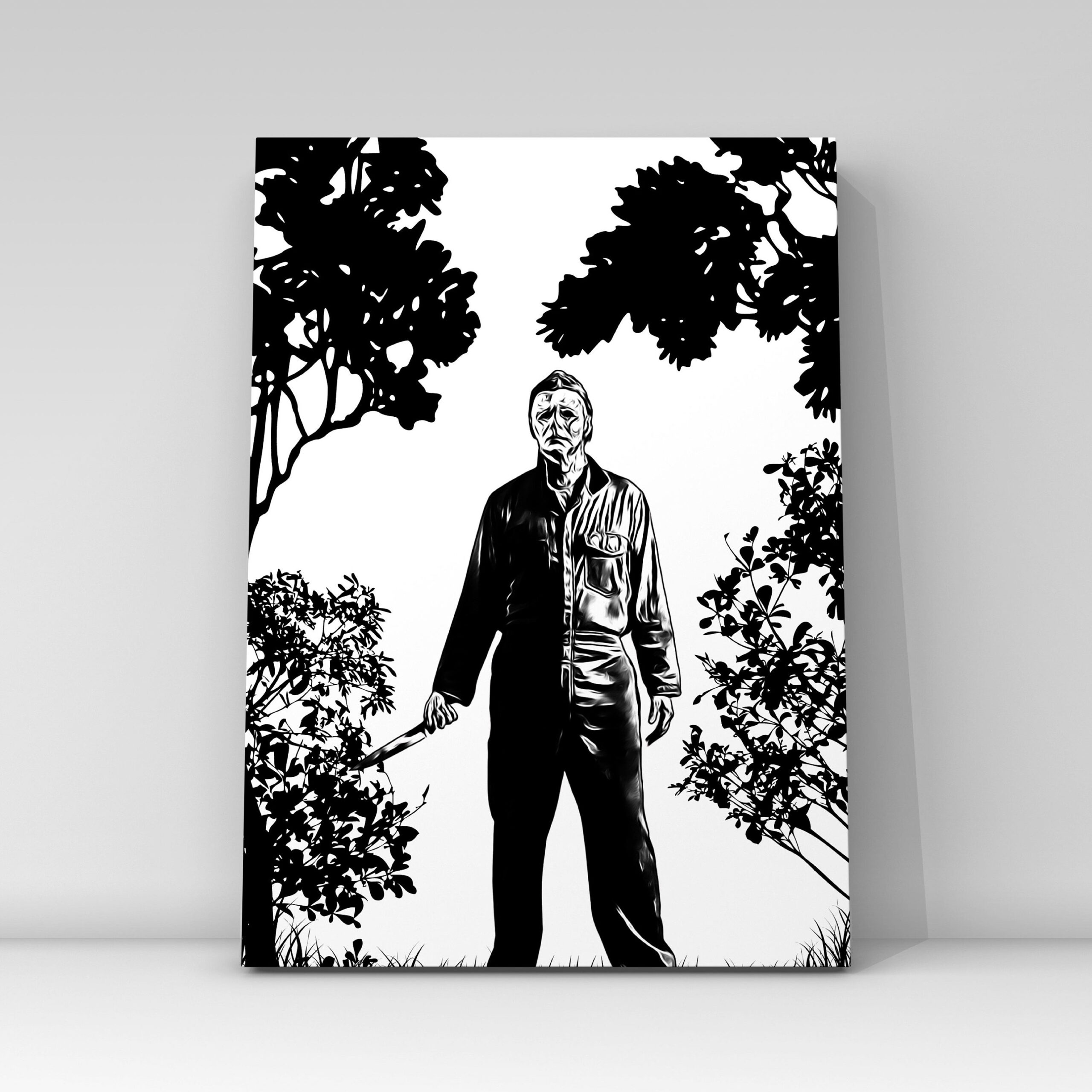 Michael Myers Halloween 1978 Horror Movie Decor Wall Art Poster Michael Myers Halloween 1978 Horror Movie Decor Wall Art Poster