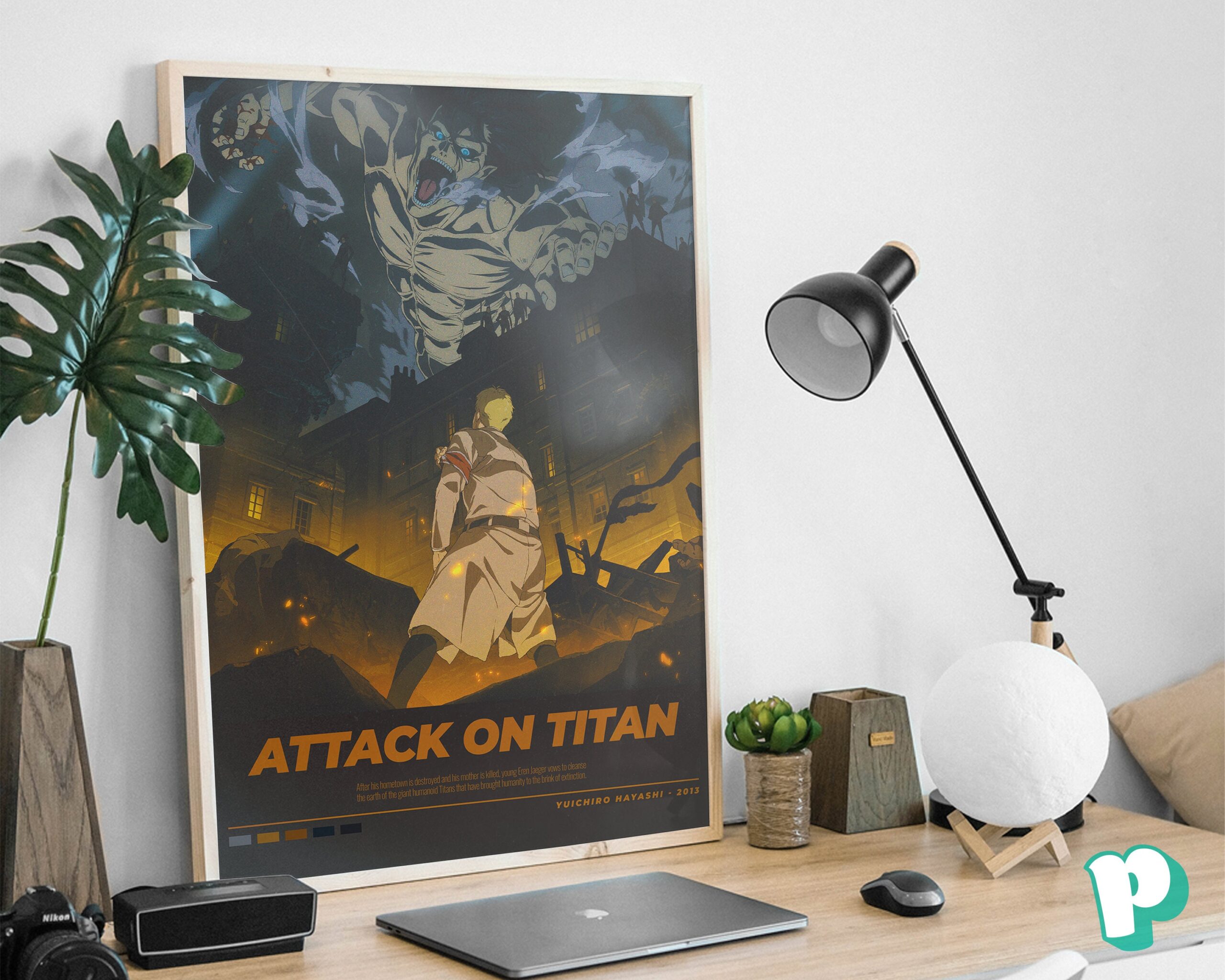 Attack On Titan Anime Movie Poster Print Attack On Titan Anime Movie Poster Print
