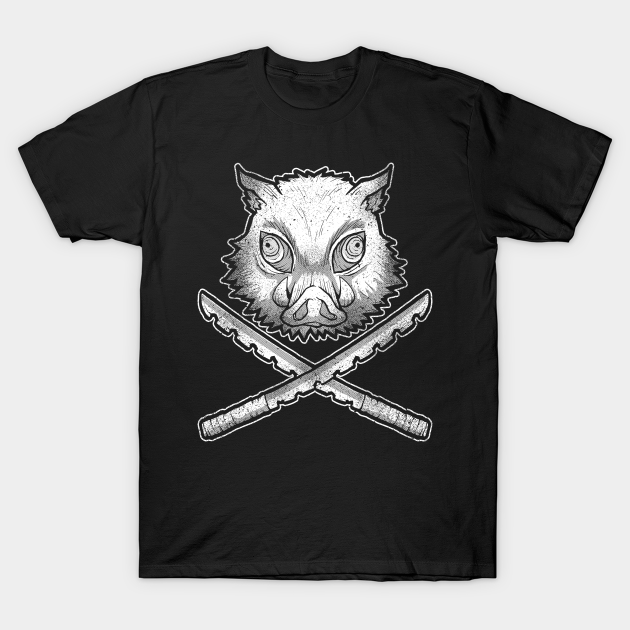 Crossboar Demon Slayer Anime Japanese Movie T-Shirt Crossboar Demon Slayer Anime Japanese Movie T-Shirt