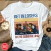 Retro Friends Horror Characters Shirt Halloween Gift