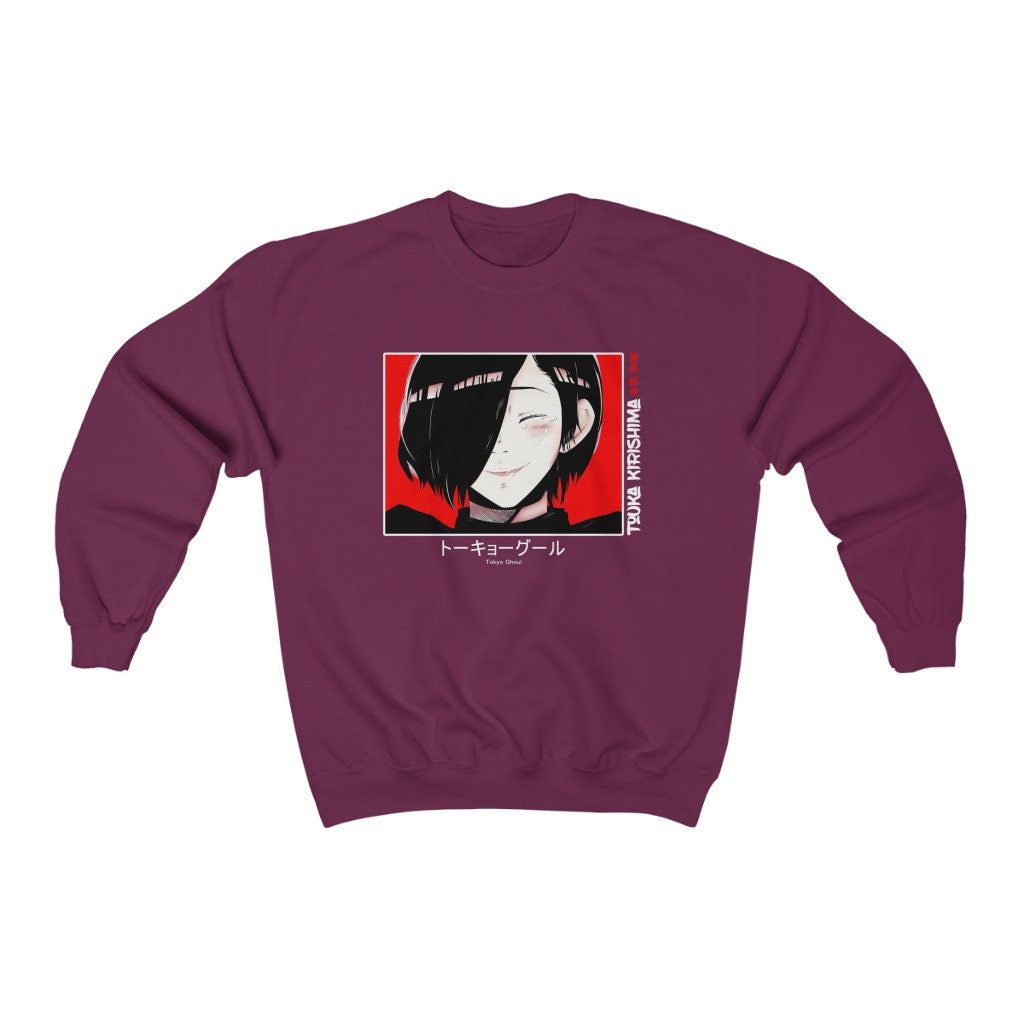 Touka Kirishima Tokyo Ghoul Anime Sweatshirt Touka Kirishima Tokyo Ghoul Anime Sweatshirt