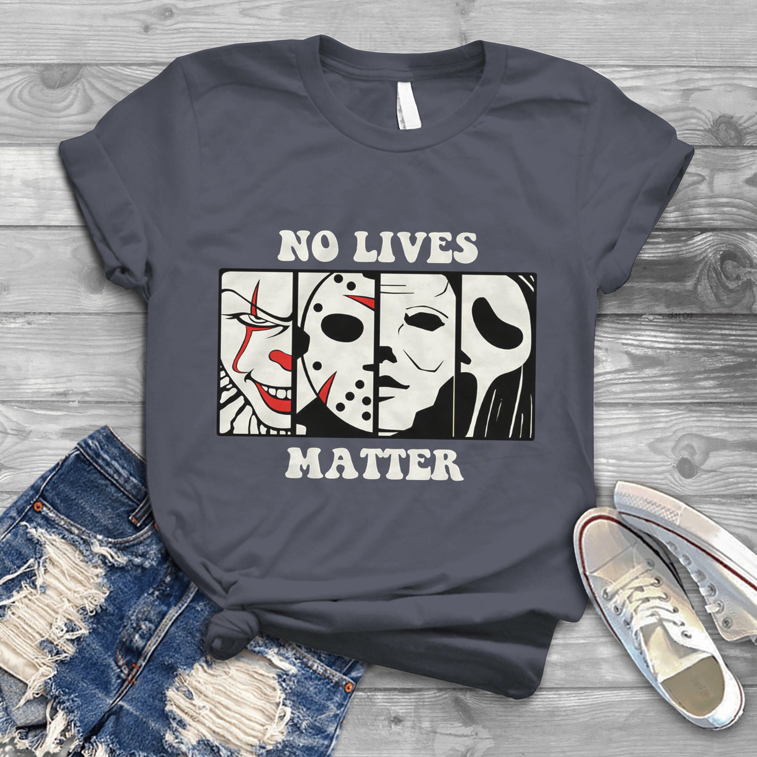 Halloween Michael Myers No Lives Matter Shirt Halloween Michael Myers No Lives Matter Shirt