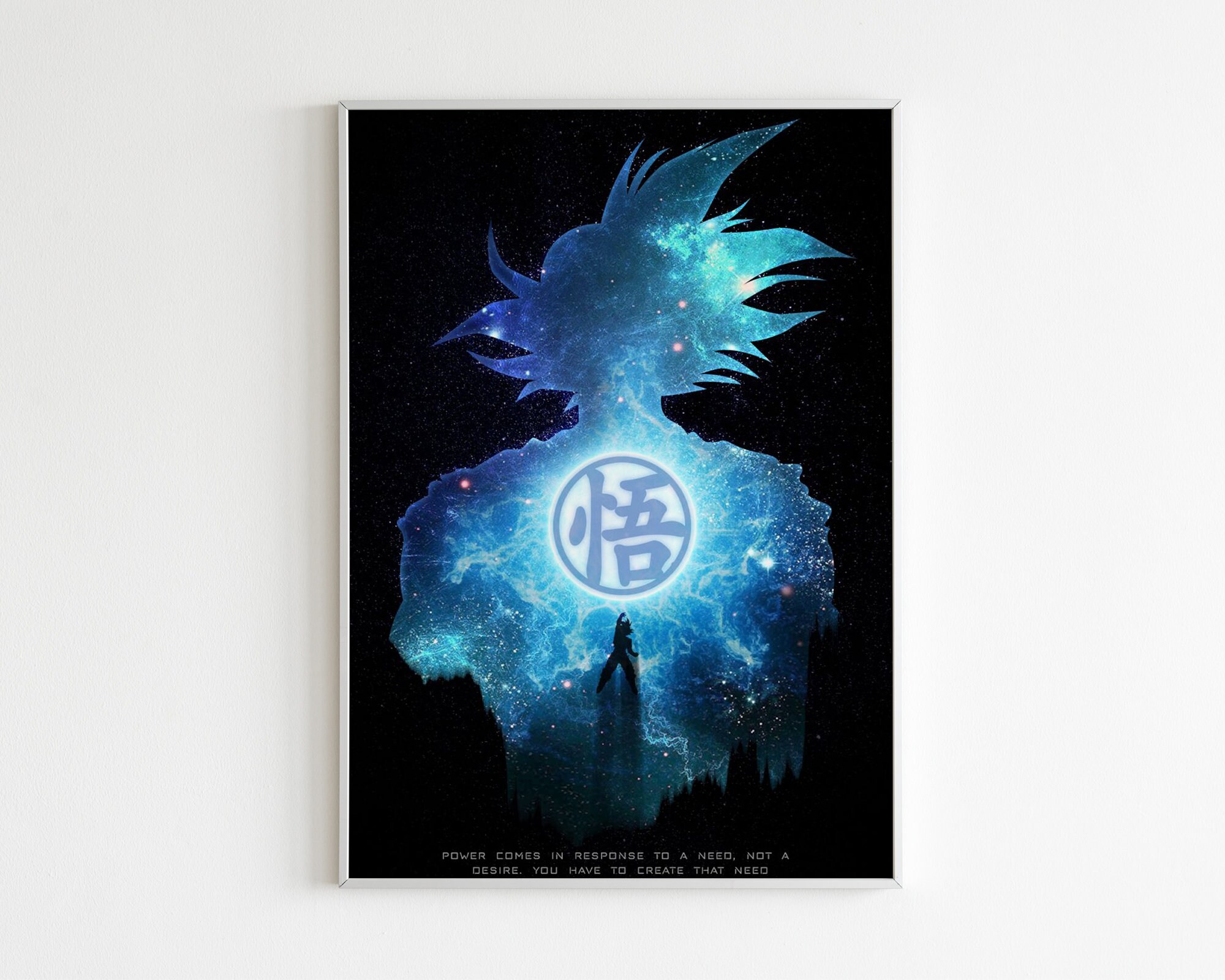 Son Goku Dragon Ball Z Japanese Anime Retro 90's Movies Poster Son Goku Dragon Ball Z Japanese Anime Retro 90's Movies Poster