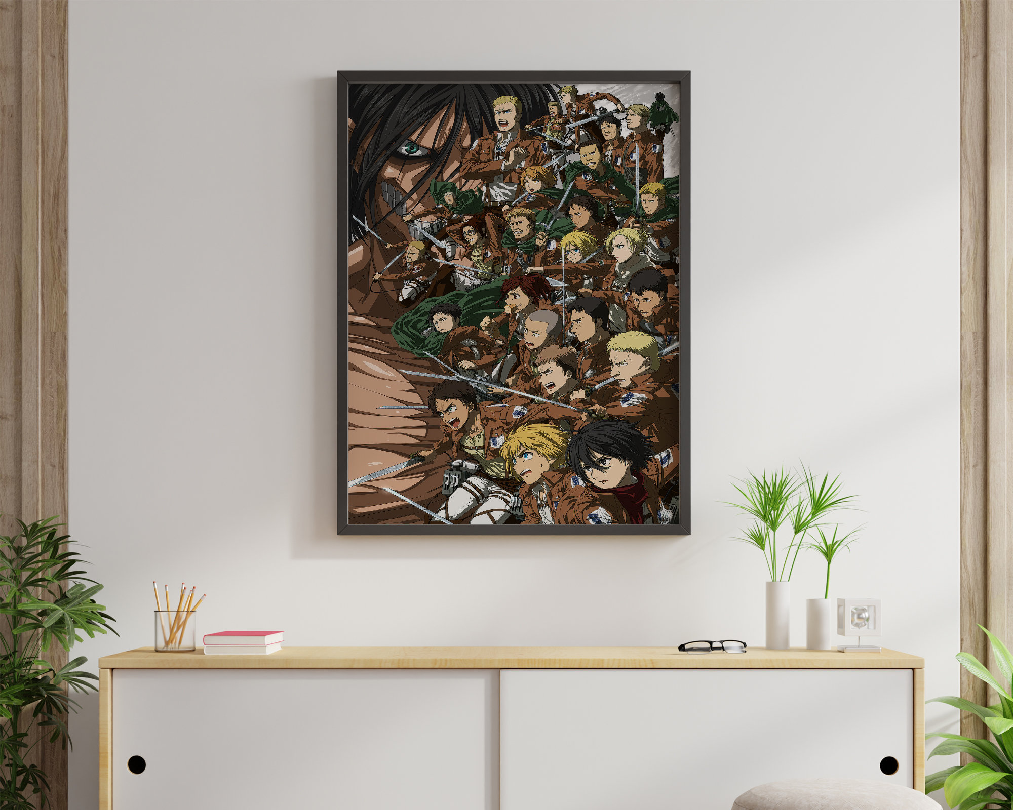 Attack On Titan Season 4 Poster Art Decor Attack On Titan Season 4 Poster Art Decor