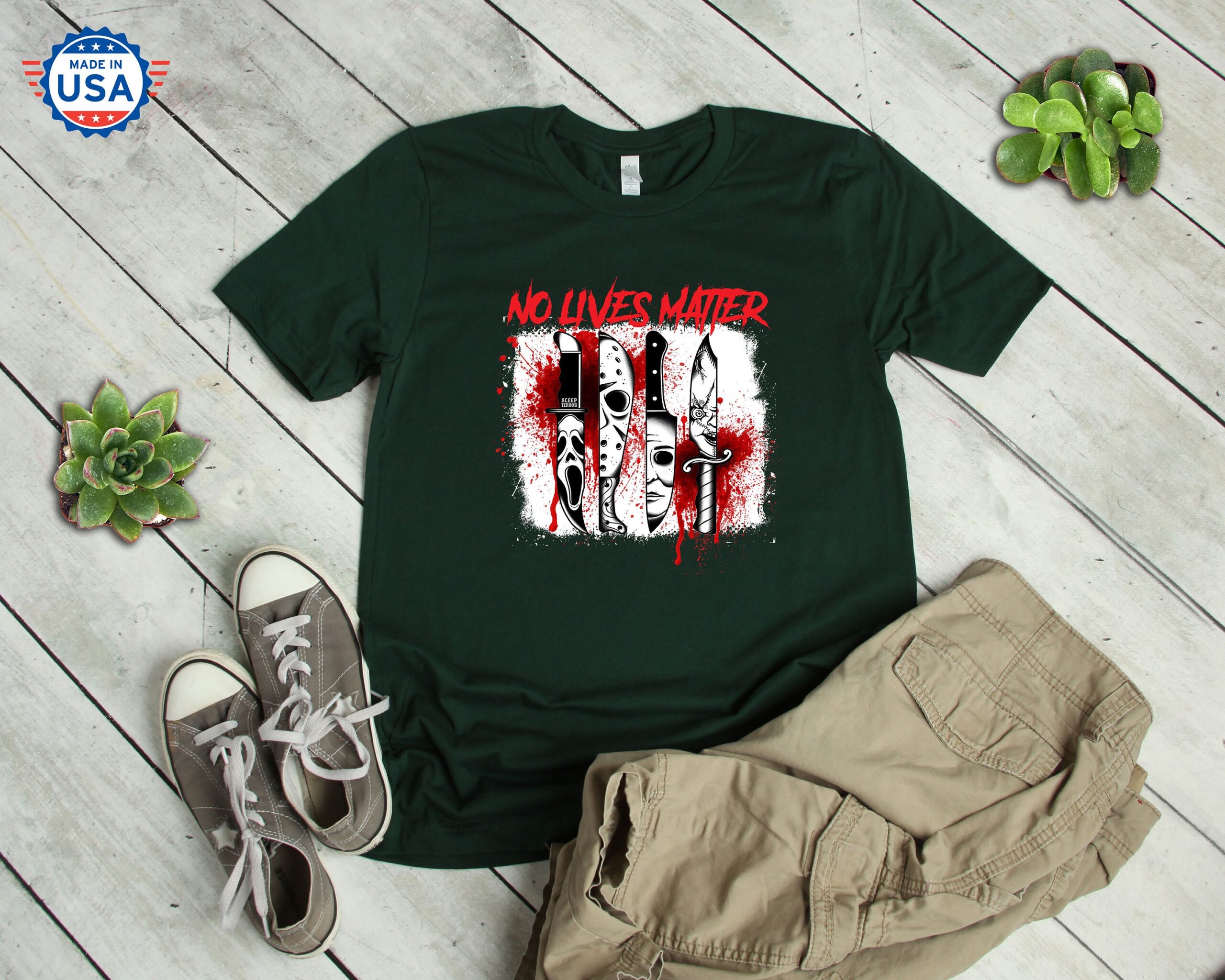 Halloween Michael Myers No Lives Matter Shirt Halloween Michael Myers No Lives Matter Shirt