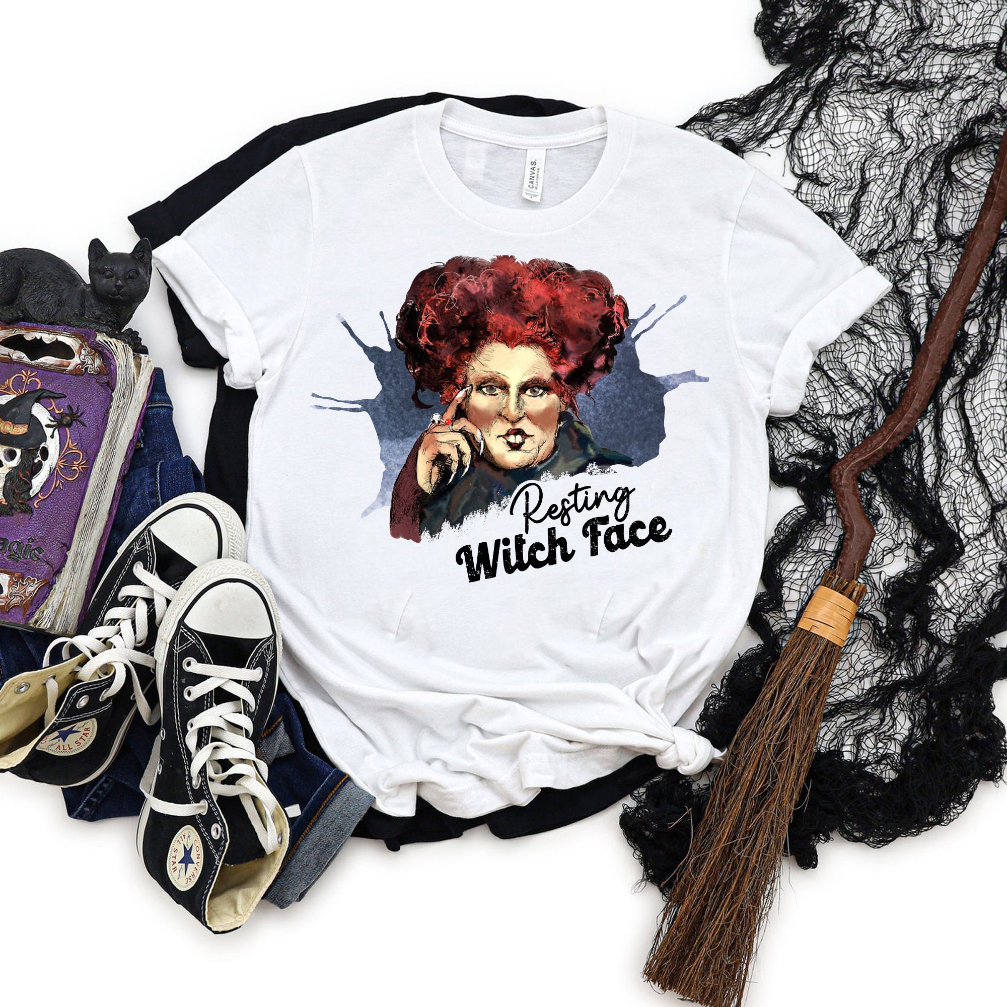 Winifred Sanderson Hocus Pocus Resting Halloween Shirt Winifred Sanderson Hocus Pocus Resting Halloween Shirt