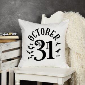 October Halloween Pillow Decor Fall Cover Pillows Autumn Decorations