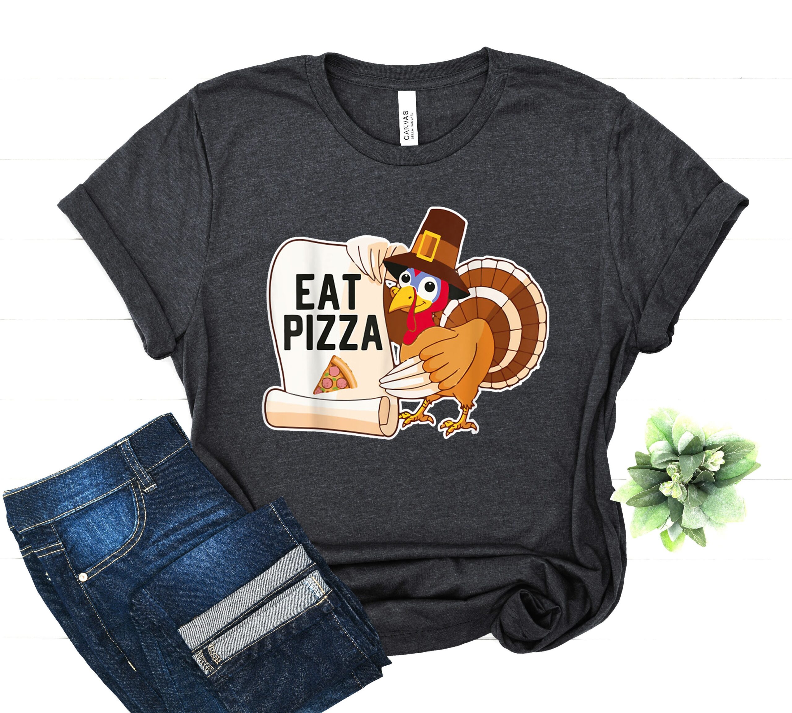 Eat Pizza Gift Funny Gobble Wobble Happy Thanksgiving First Turkey Day T-Shirt Eat Pizza Gift Funny Gobble Wobble Happy Thanksgiving First Turkey Day T-Shirt