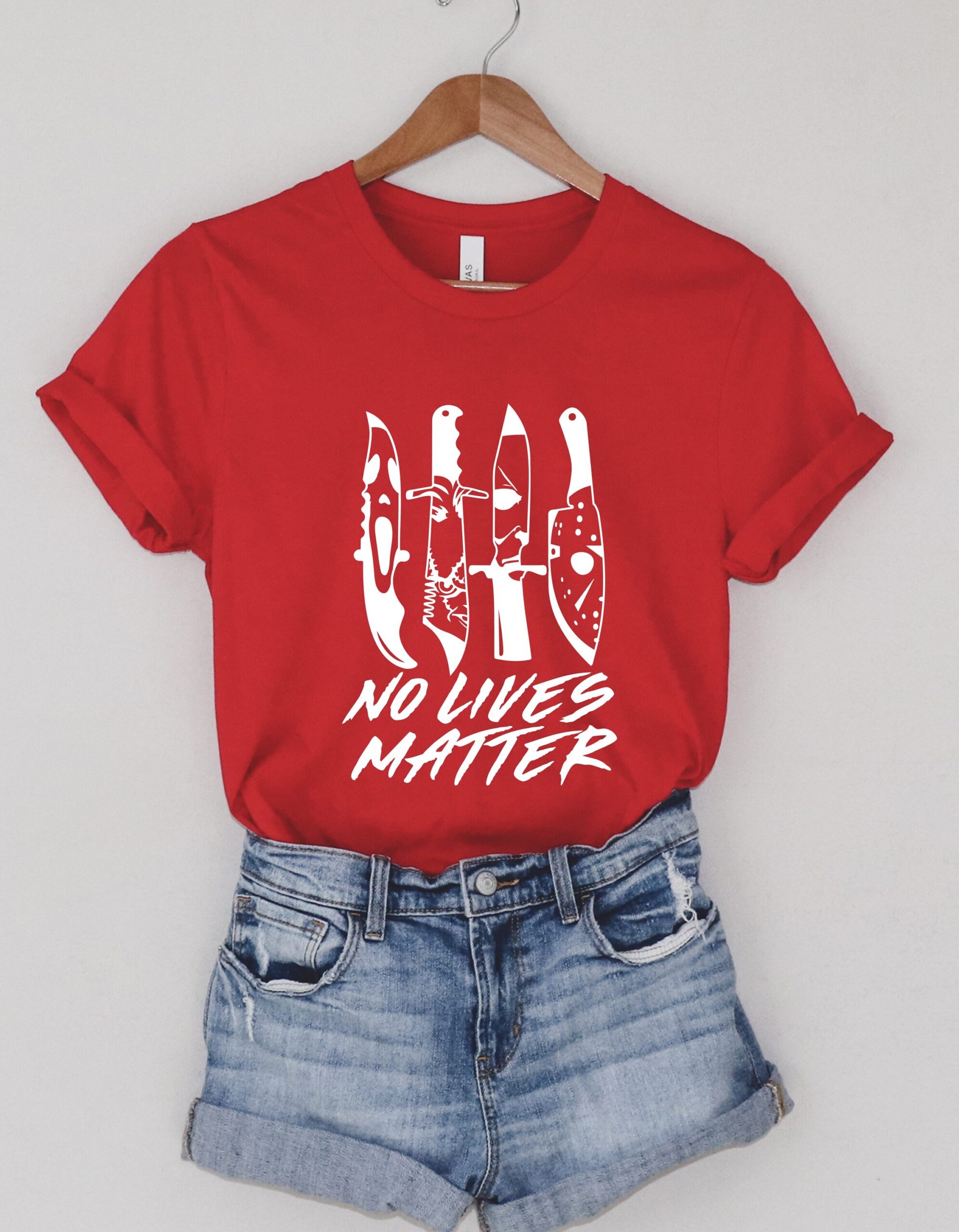 Halloween Michael Myers No Lives Matter Shirt Halloween Michael Myers No Lives Matter Shirt