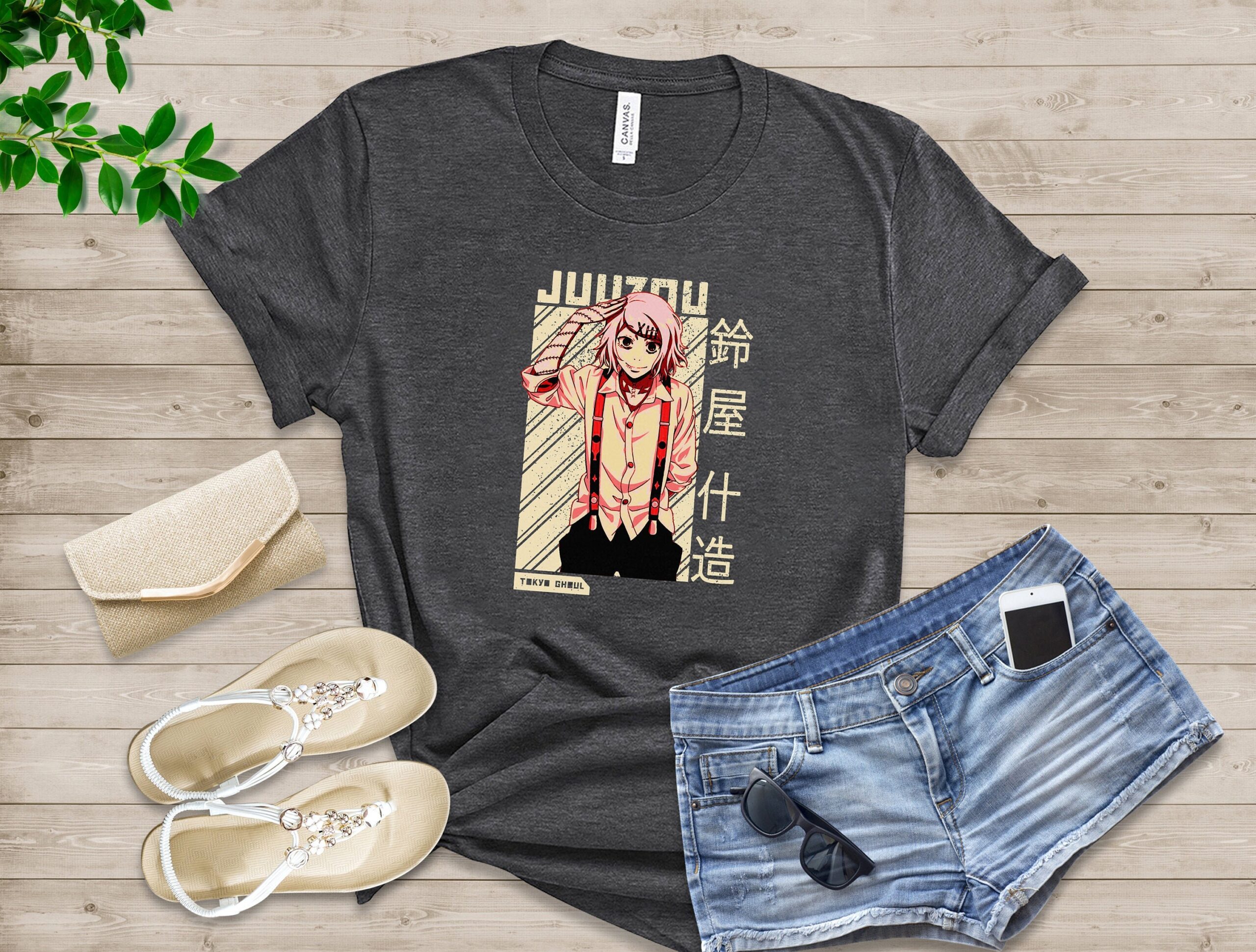 Juuzou Suzuya Tokyo Ghoul Anime Kaneki Ken Japanese Manga Shirt Juuzou Suzuya Tokyo Ghoul Anime Kaneki Ken Japanese Manga Shirt