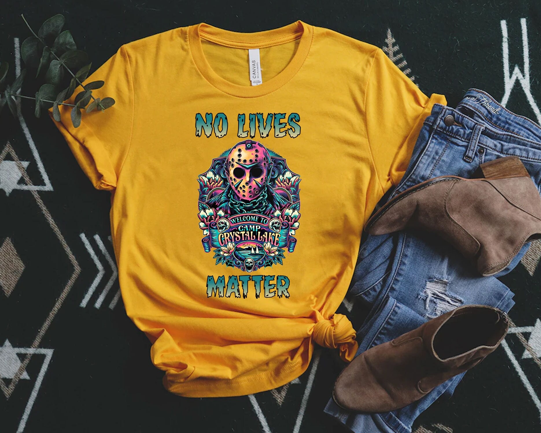 Halloween Michael Myers No Lives Matter Shirt Halloween Michael Myers No Lives Matter Shirt