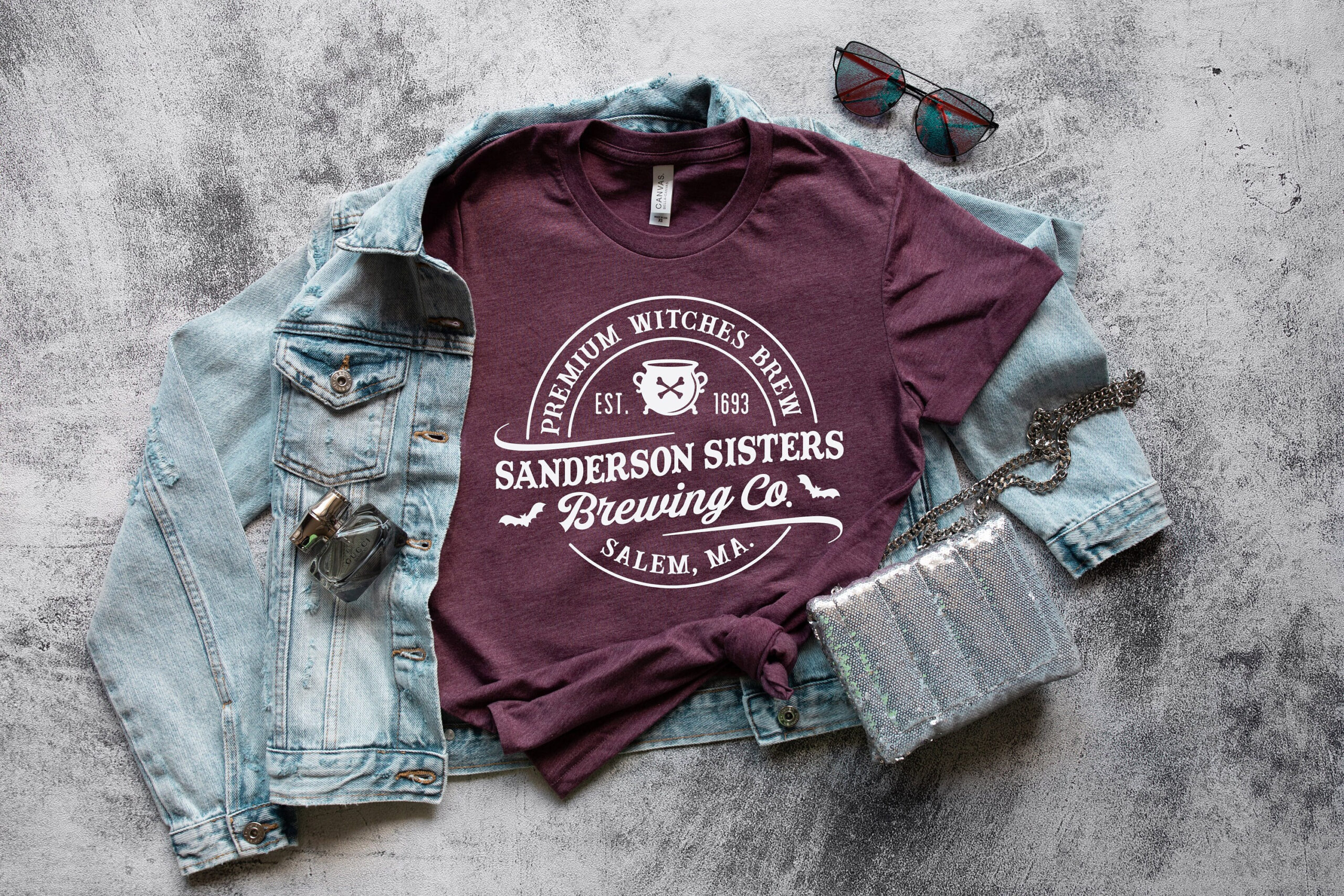 Sanderson Sisters Brewing Co Graphic Tee Hocus Pocus T Shirt Witchcraft Witch Magic Halloween Sanderson Sisters Brewing Co Graphic Tee Hocus Pocus T Shirt Witchcraft Witch Magic Halloween