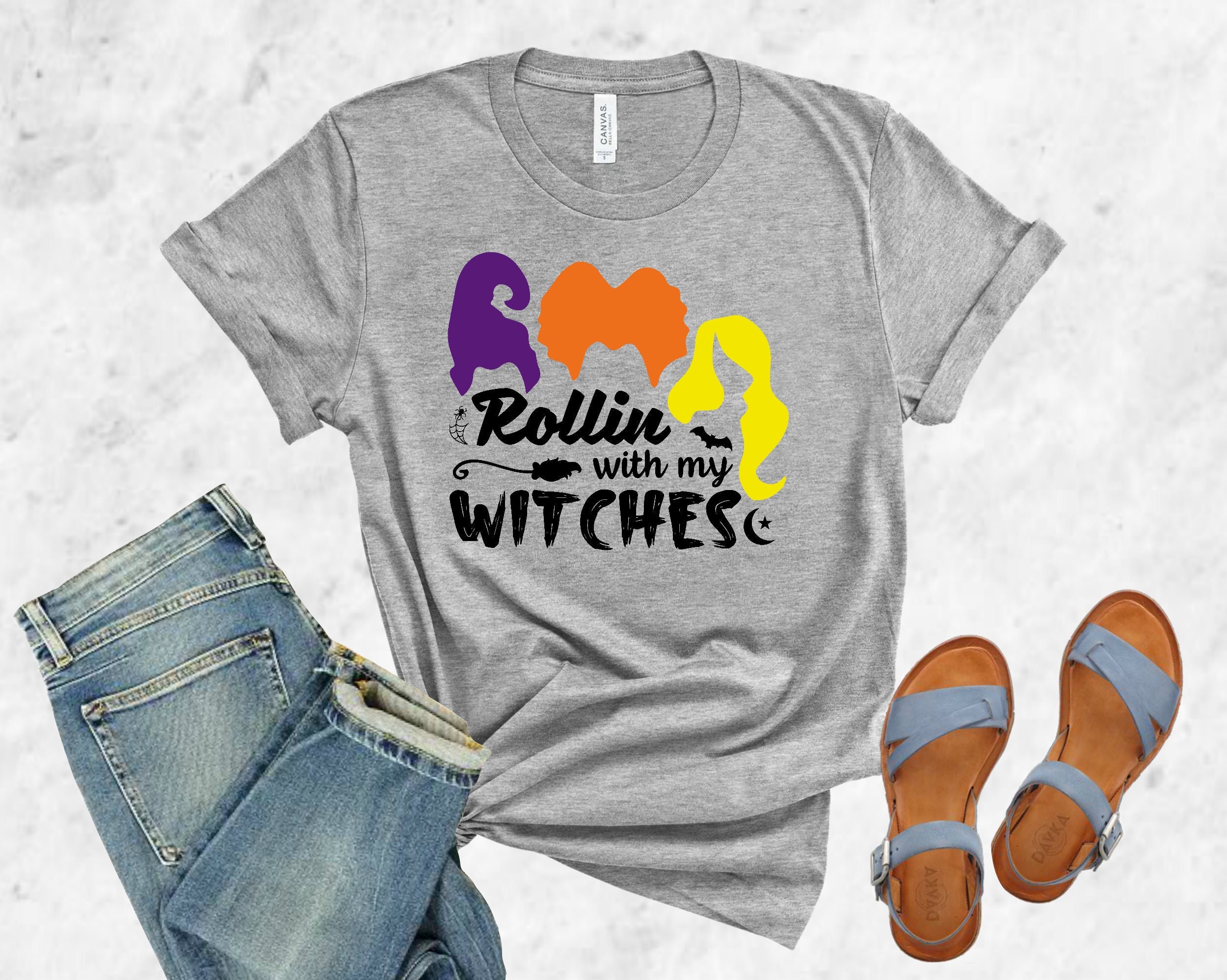 Halloween Sanderson Sisters Shirt Plus Size Comfort Colors Halloween Sanderson Sisters Shirt Plus Size Comfort Colors