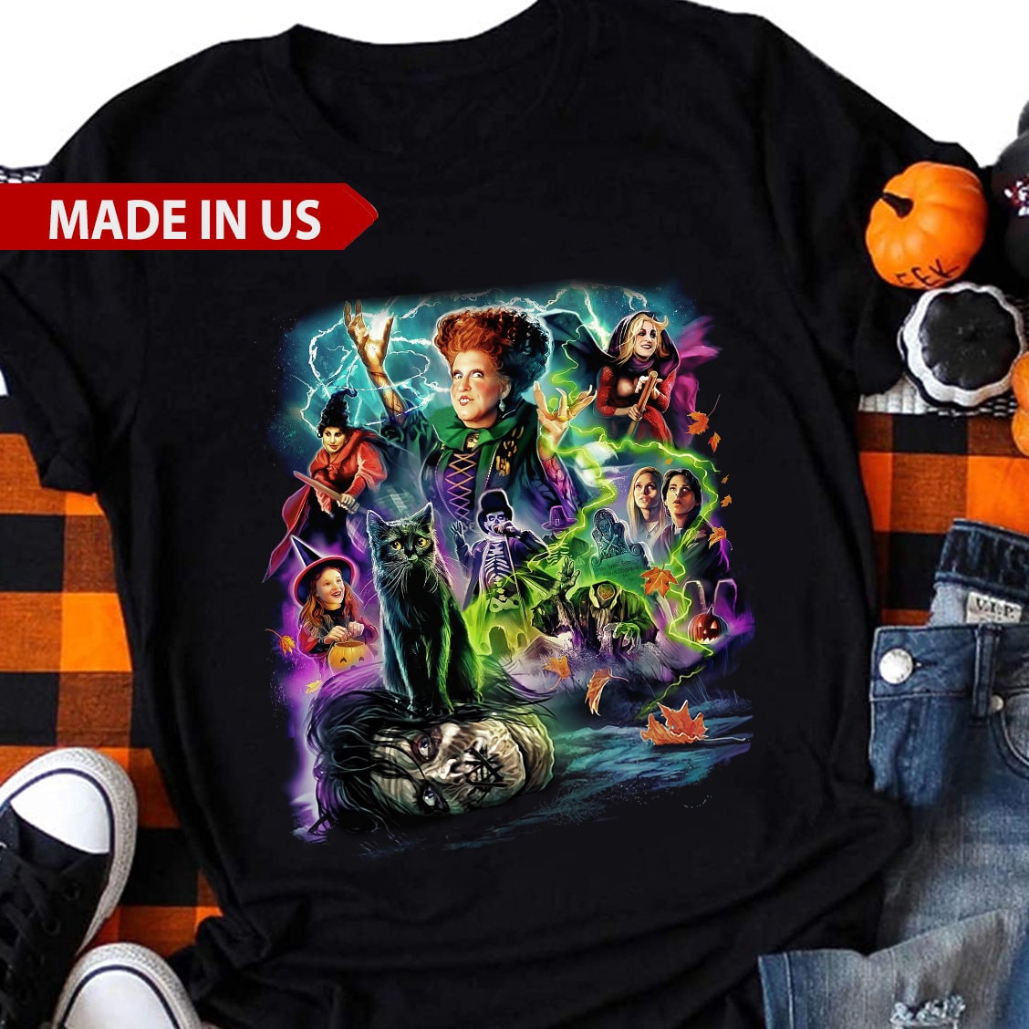 Sanderson Sisters Retro Hocus Pocus Halloween Shirt Sanderson Sisters Retro Hocus Pocus Halloween Shirt