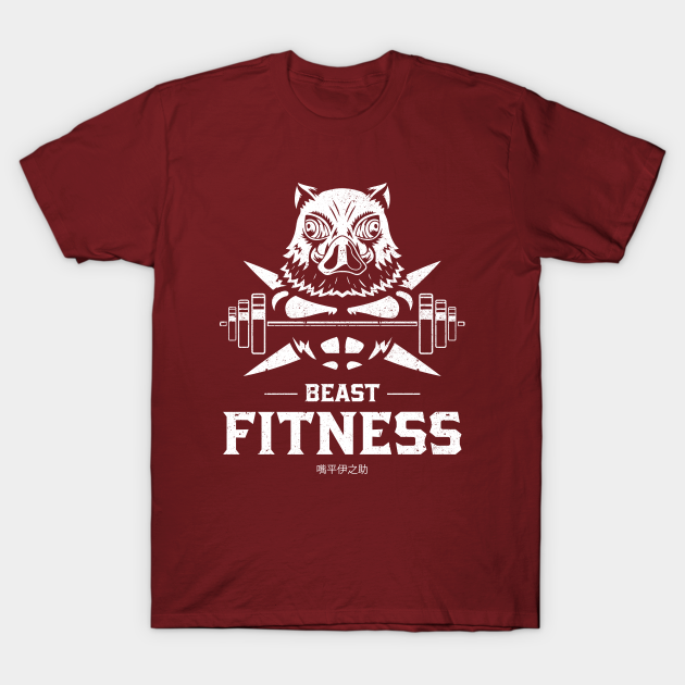 The Beast Fitness Demon Slayer Anime Japanese Movie T-Shirt The Beast Fitness Demon Slayer Anime Japanese Movie T-Shirt