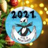 Santa Jack Skellington Nightmare Before Christmas Tree Ornament