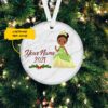 Disney Princess Christmas Tree Personalized Ornament