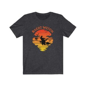 Halloween Basic Witch Shirt Plus Size Comfort Colors