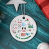 2021 Christmas Ornament A Year In Review Remembrance