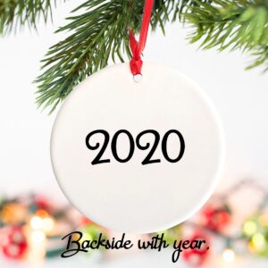Merry Grinchmas ornament Customize with year Christmas gift