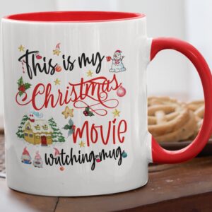 This Is My Christmas Movie Watching Mug Best Friend Christmas Gift