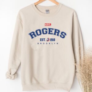 Captain America Rogers 1918 Sweatshirt Gift For Marvel comics Fan