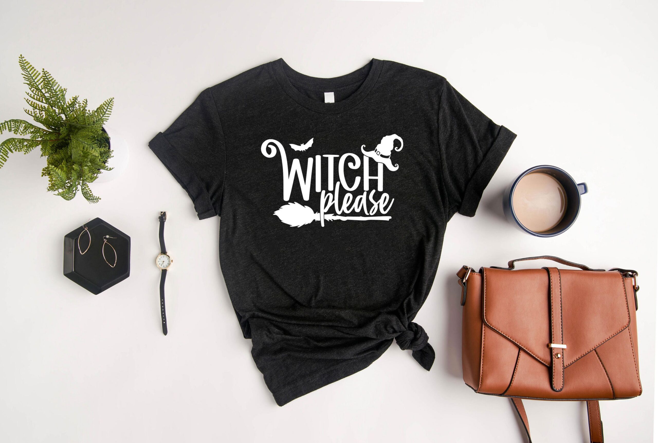Halloween Basic Witch Shirt Plus Size Comfort Colors Halloween Basic Witch Shirt Plus Size Comfort Colors