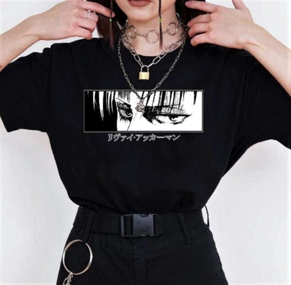 Levi Ackerman Attack On Titan Anime Movie Shirt