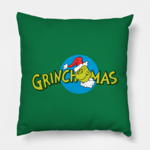 Merry Grinchmas Grinch Pillow