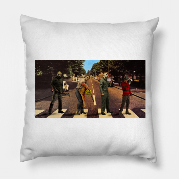 Nightmare On Abbey Rd Pillow Nightmare On Abbey Rd Pillow