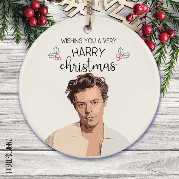 One Direction Harry Styles 2021 Christmas Ornament Gifts