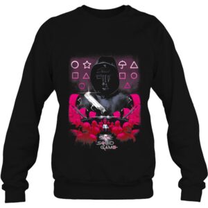 Squid Game Front Man Geometric Poster Sweatshirt
