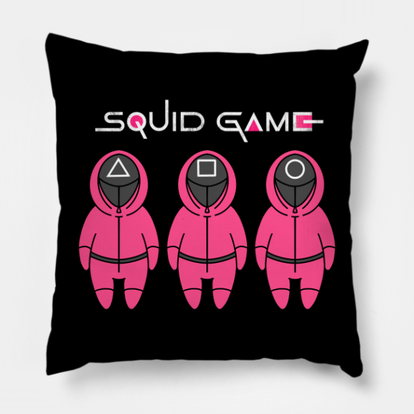 Squid Game Kdrama Movie Netflix Pillow Gift For Fans