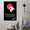 Jack And Sally Watercolor Nightmare Before Christmas Art Poster