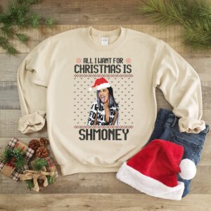 cardi b ugly christmas sweater