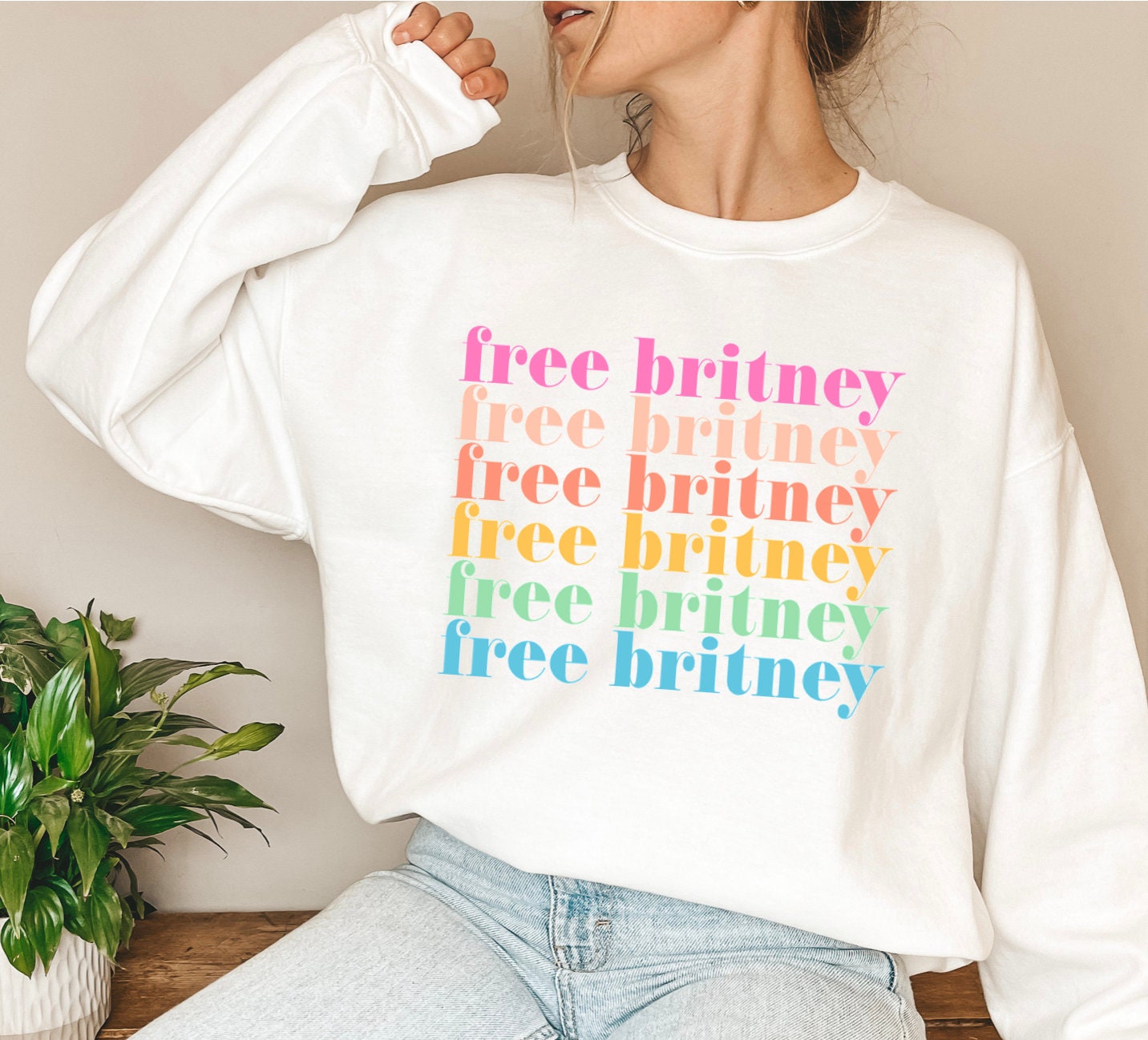 britney spears crewneck