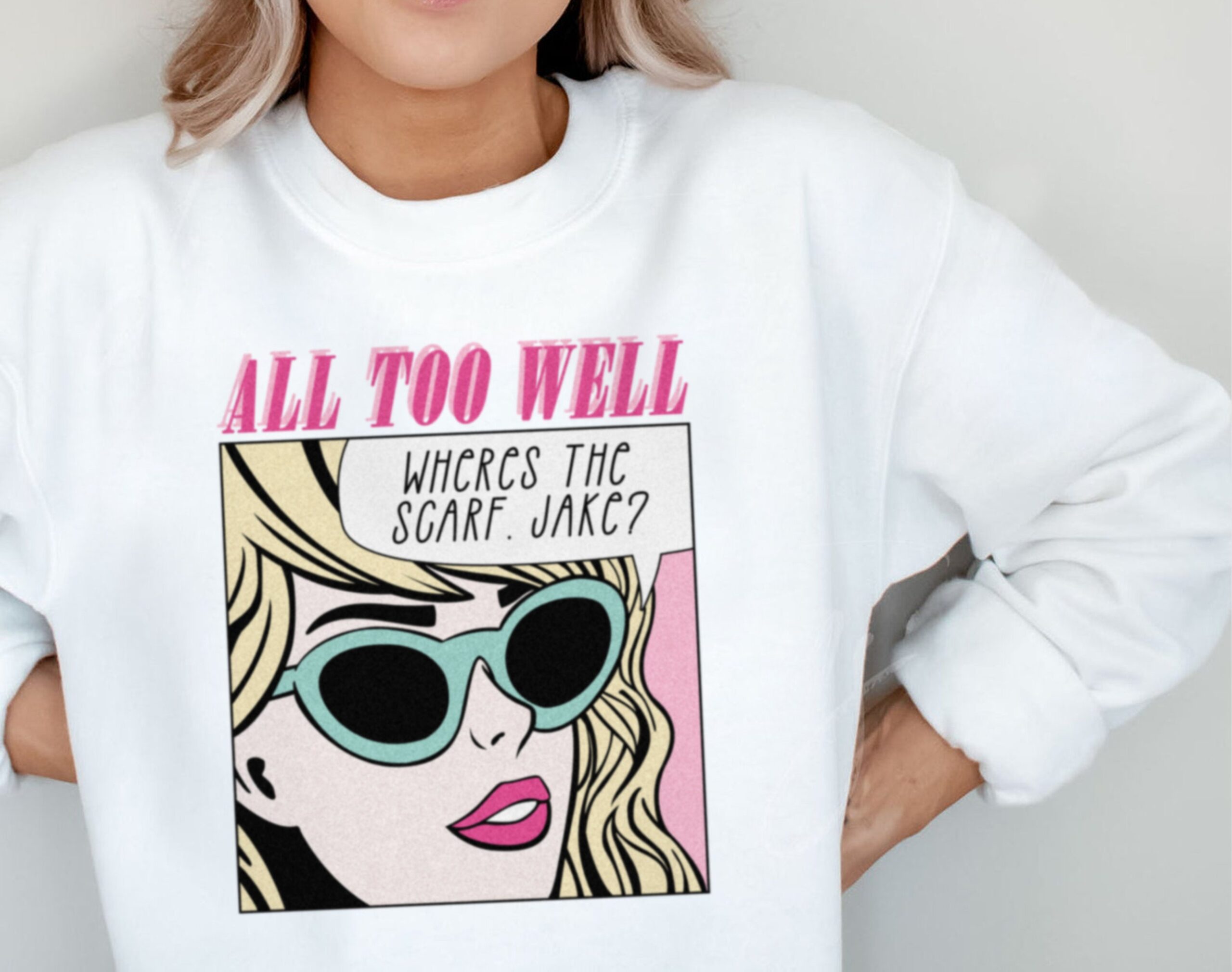 taylor swift through the years sweatshirt