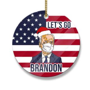 Funny Biden Let’s Go Brandon Christmas Tree Decorations