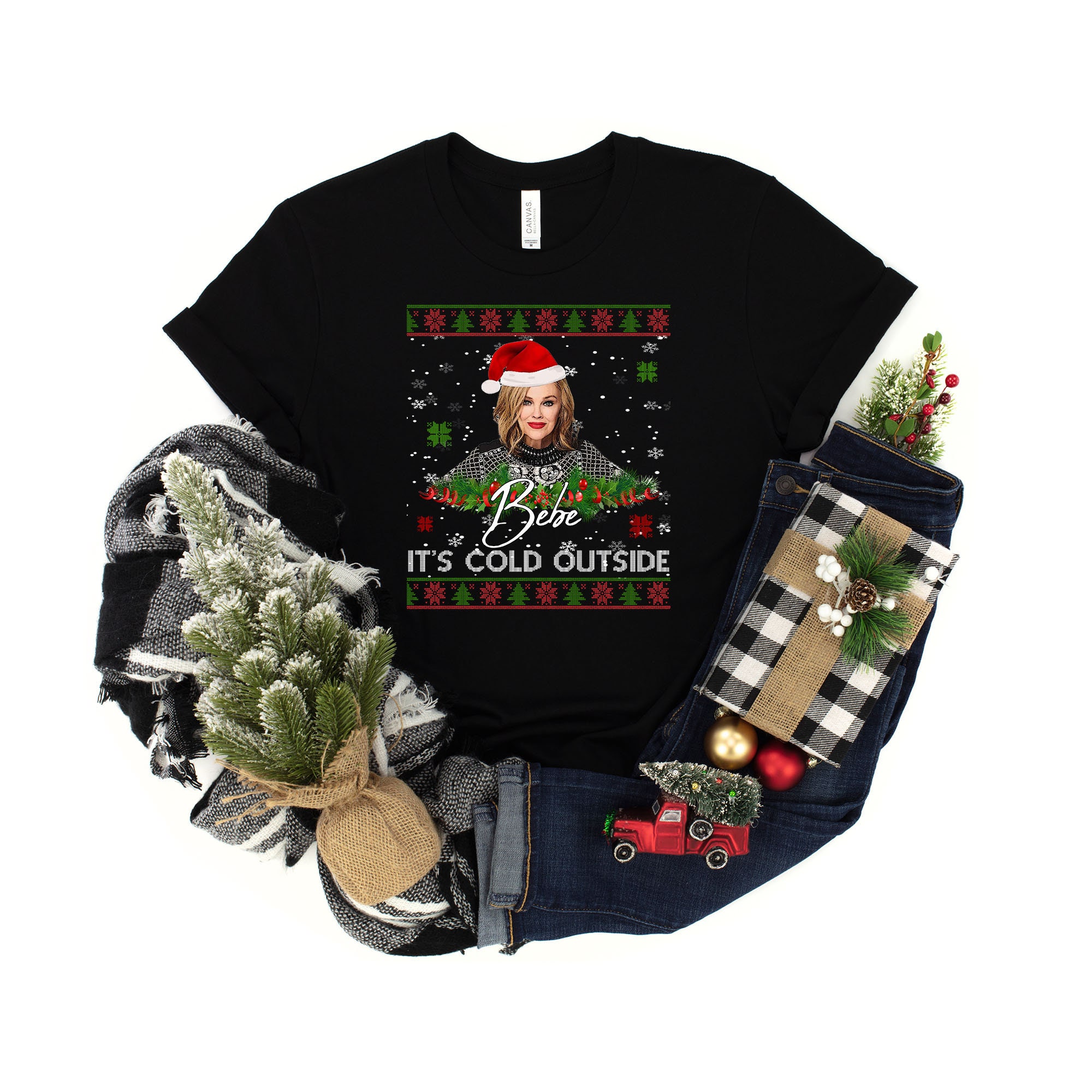 Bebe Ugly Chirstmas It's Cold Outside In Sweatshirt Bebe Ugly Chirstmas It's Cold Outside In Sweatshirt