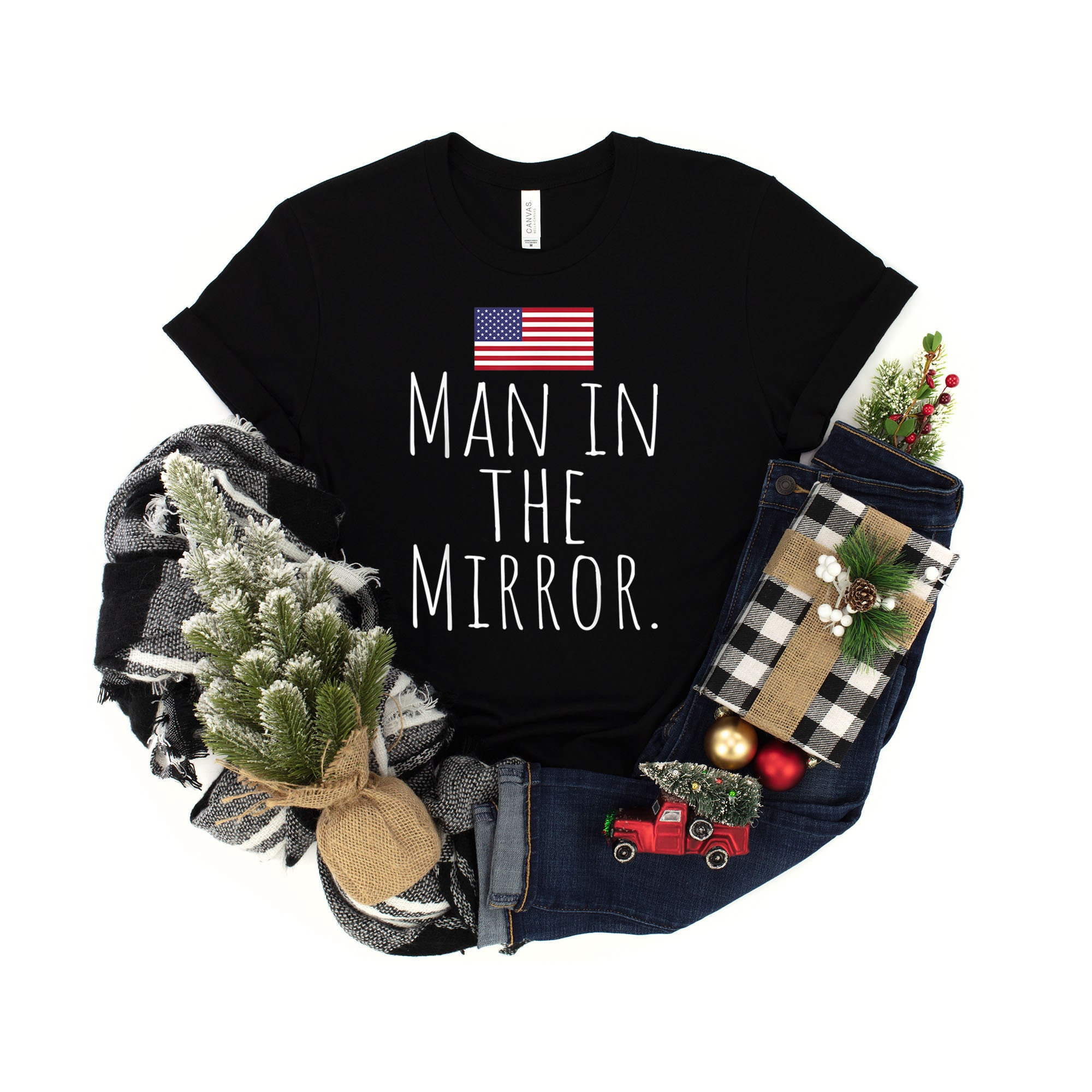 Man In The Mirror Christian Pulisic Sweatshirt USA Soccer Fans Man In The Mirror Christian Pulisic Sweatshirt USA Soccer Fans