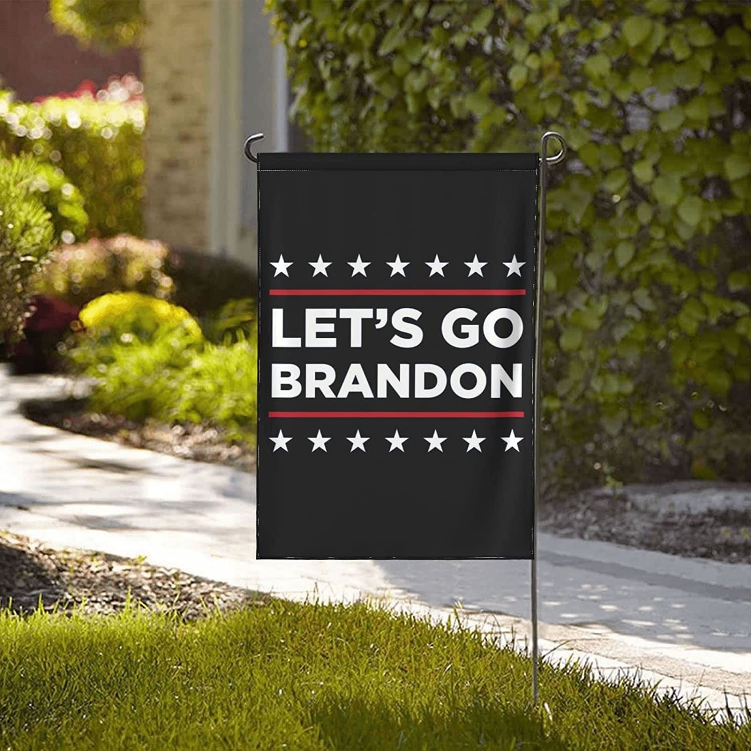 Let S Go Brandon Flags Garden Yard Double Sized Decorative Trends Bedding