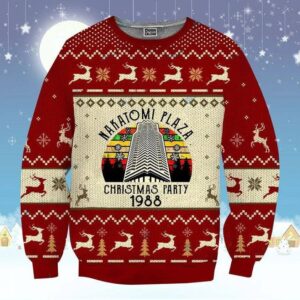 Nakatomi Plaza Christmas Ugly Sweater 2021