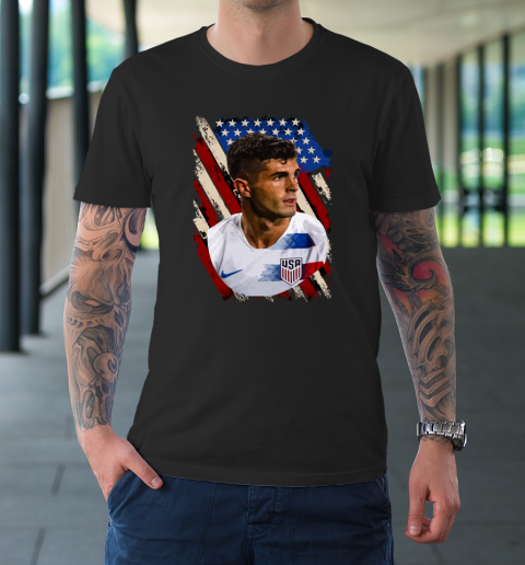 Christian Pulisic USA Soccer Player T-Shirt Christian Pulisic USA Soccer Player T-Shirt