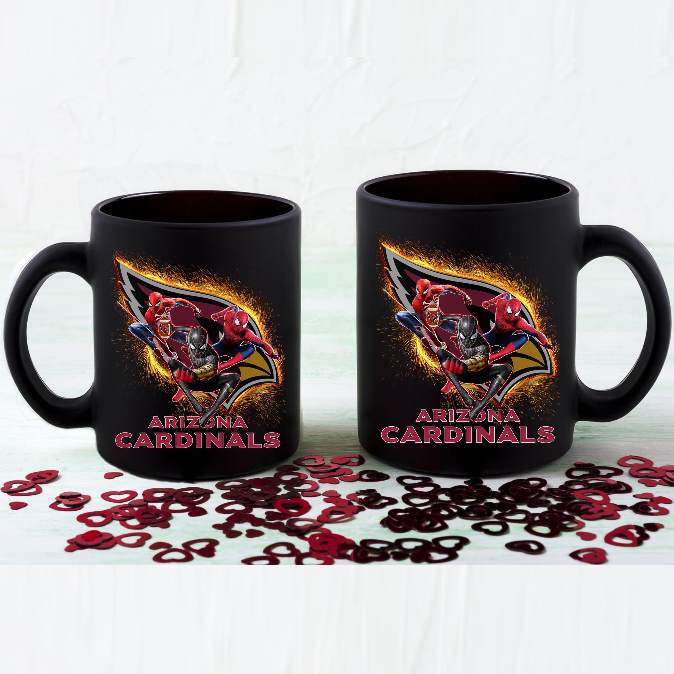 Arizona Cardinals Spider Man No Way Home Mug Arizona Cardinals Spider Man No Way Home Mug