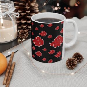 Retro Anime Naruto Akatsuki Cloud Mug