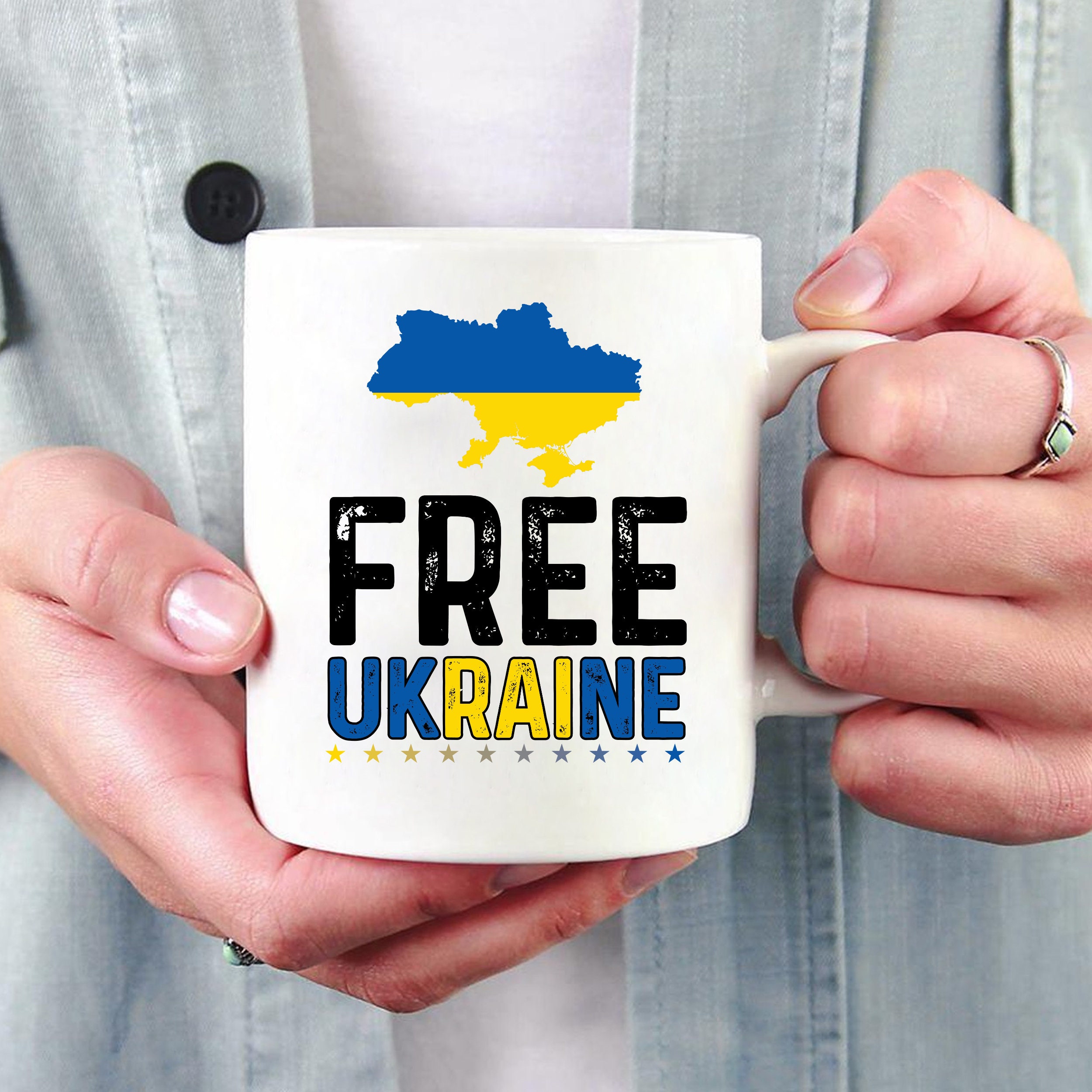 Stop War Free Ukraine I Stand With Mug Stop War Free Ukraine I Stand With Mug