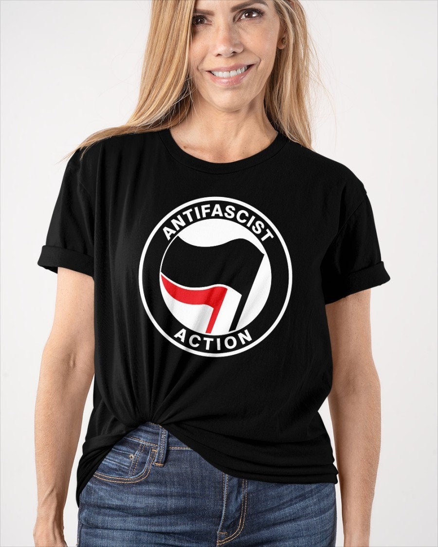 Antifascist Action Aktion Flag Shirt Antifascist Action Aktion Flag Shirt