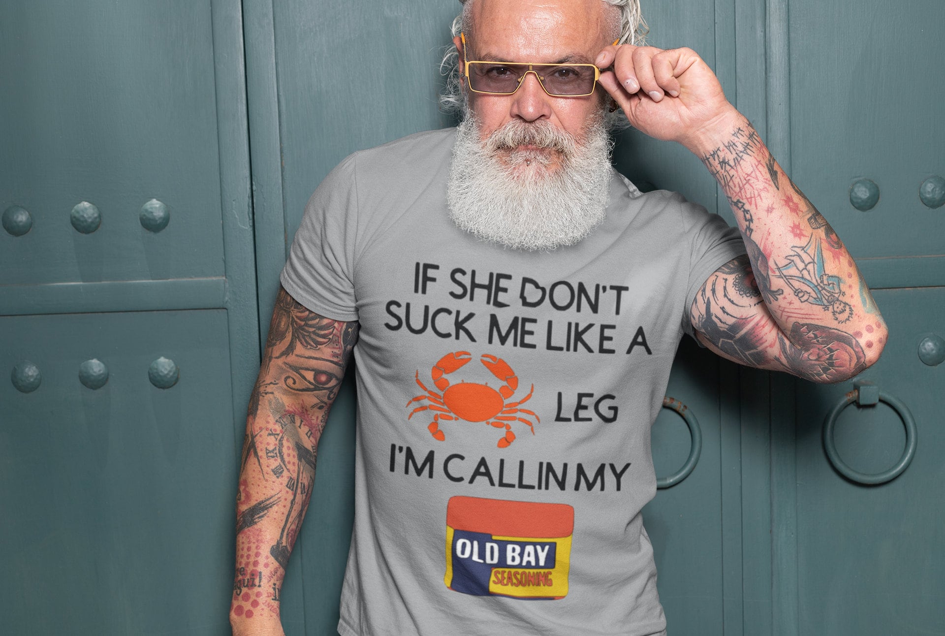 Crab Leg I'm Calling My Old Bay T-shirt 