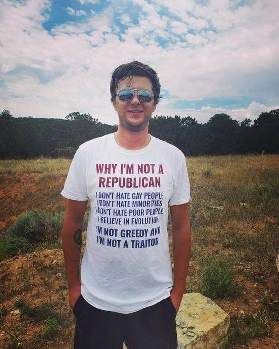 Why I'm Not A Republican I Don't Hate Gay People T-Shirt Why I'm Not A Republican I Don't Hate Gay People T-Shirt